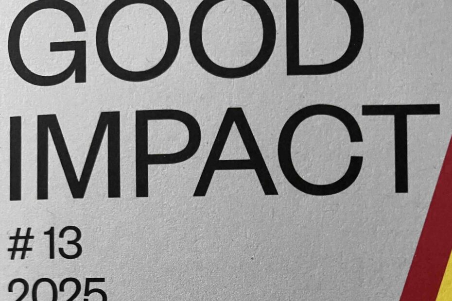 Omas gegen Recht - Artikel in Good Impact Nr. 13/2025 Titelseite