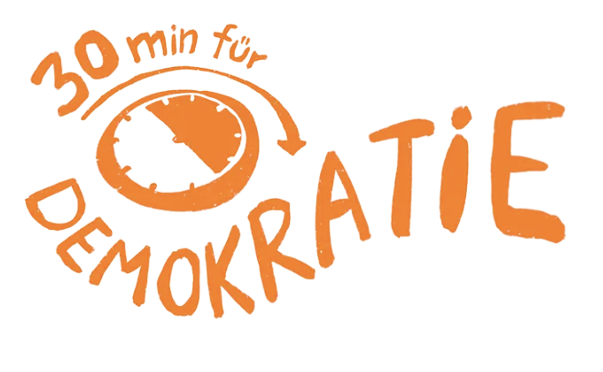 Logo 30 Minuten für Demokratie